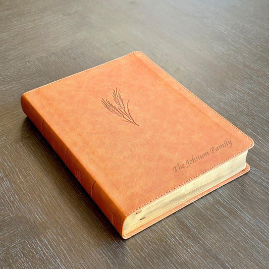 Personalized King James Version (KJV) Notetaking Bible - Engraved