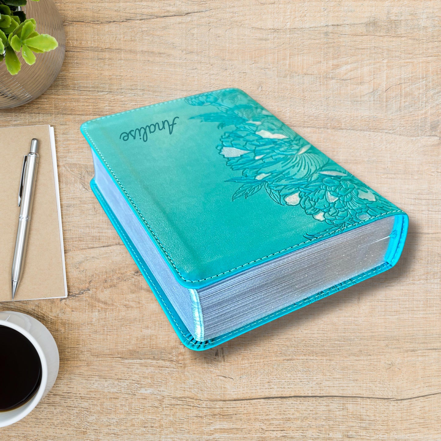 Personalized New Living Translation (NLT) Bible - Engraved