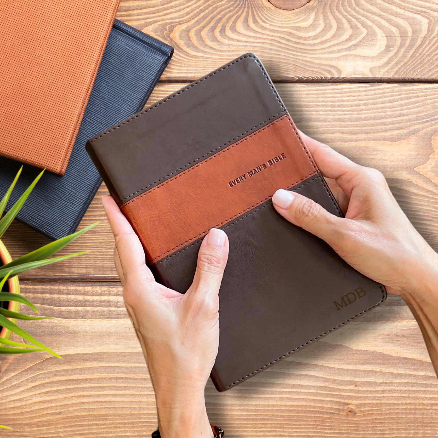 Personalized Every Man's Bible New International Version (NIV) Bible - Engraved