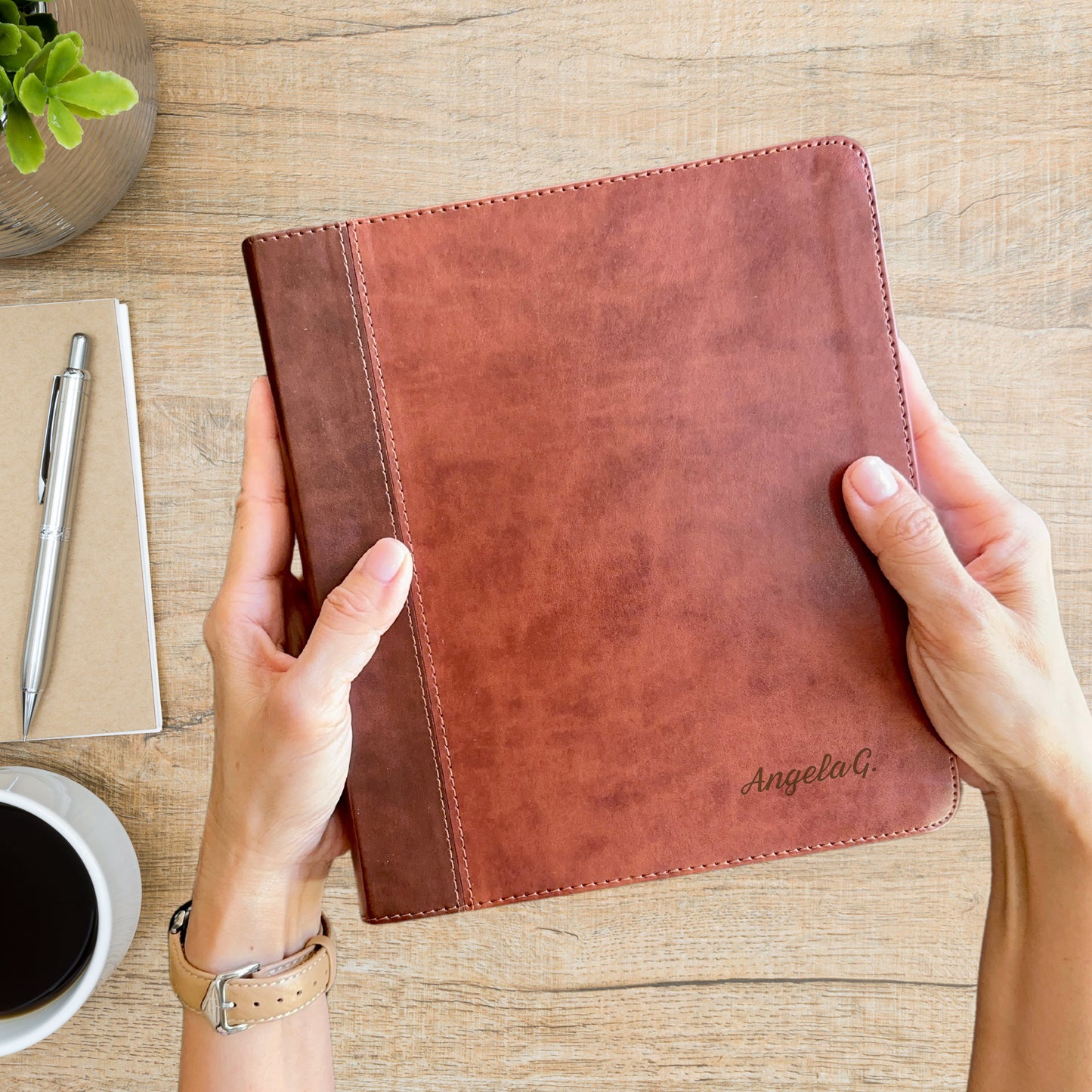 Personalized English Standard Version (ESV) Journaling Study Bible - Engraved