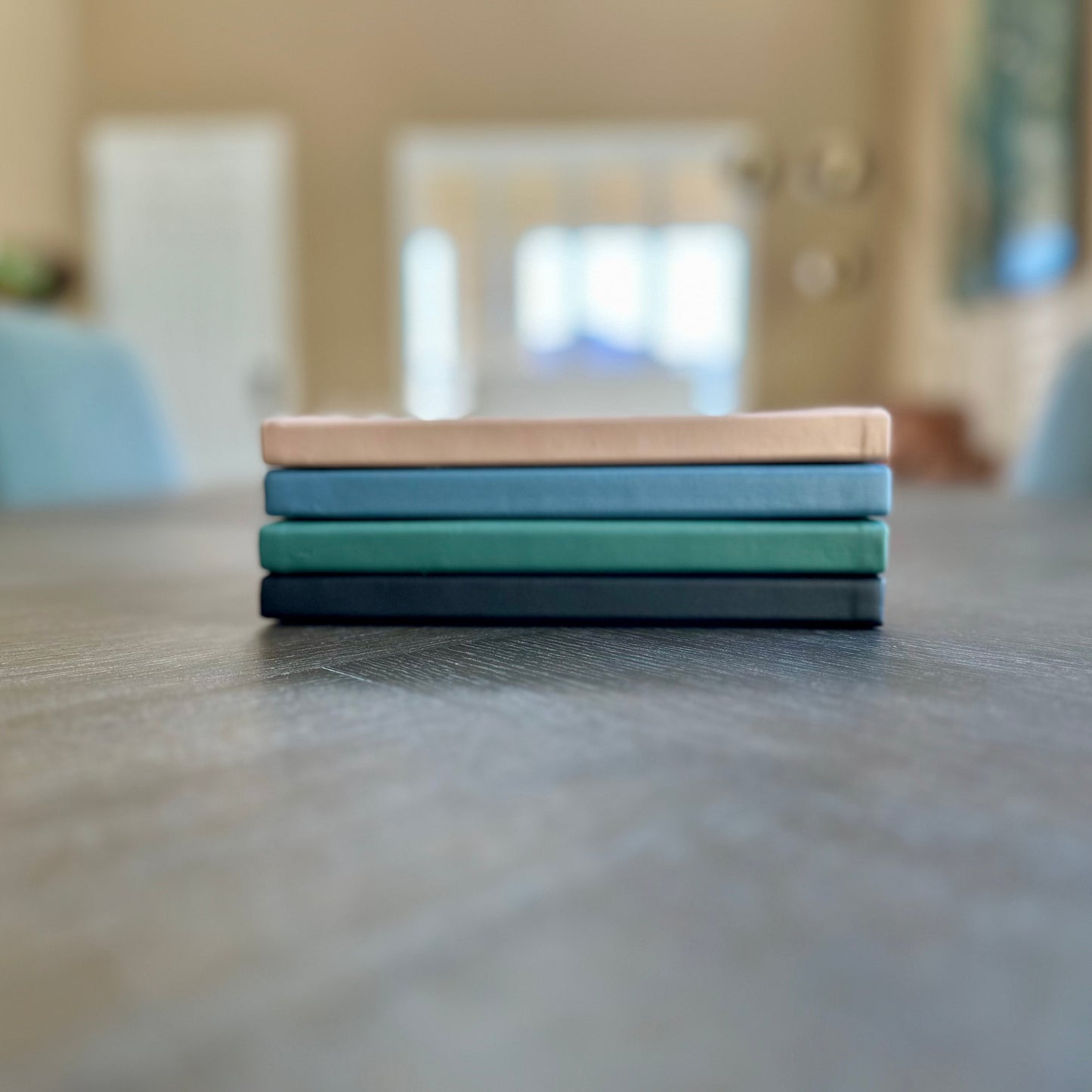 Personalized Hardcover Vegan Leather Journal - Custom Imprinted