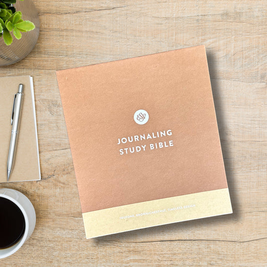Personalized English Standard Version (ESV) Journaling Study Bible - Engraved