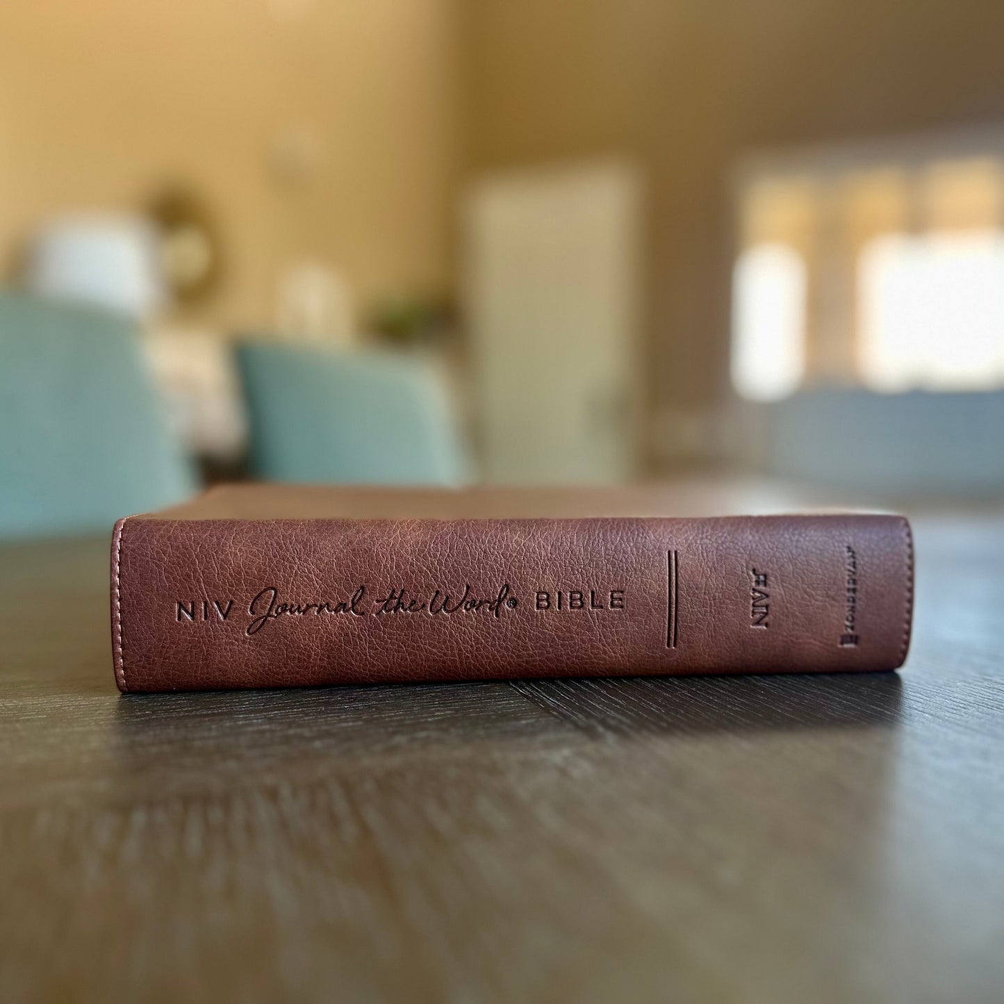 Personalized New International Version (NIV) Journal the Word® Bible - Engraved
