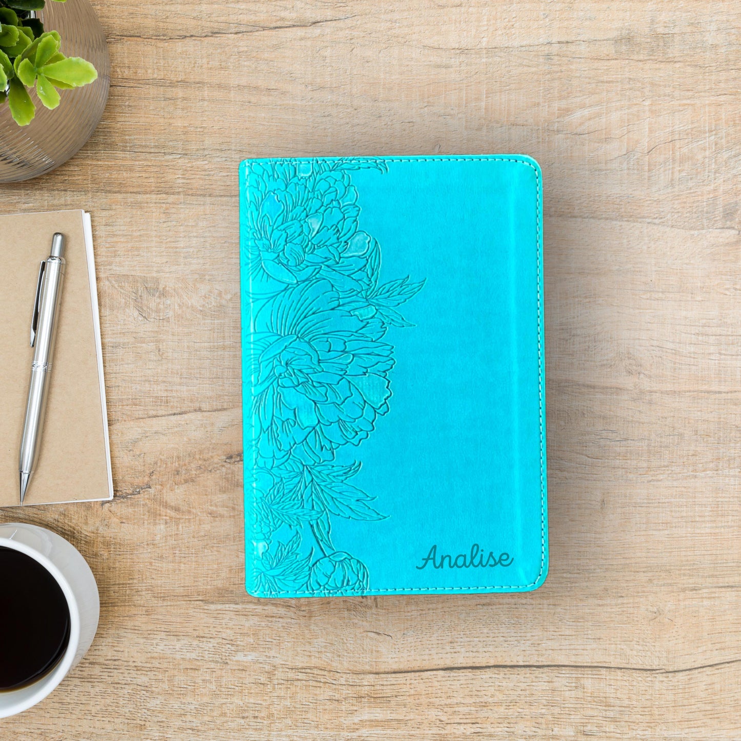 Personalized New Living Translation (NLT) Bible - Engraved