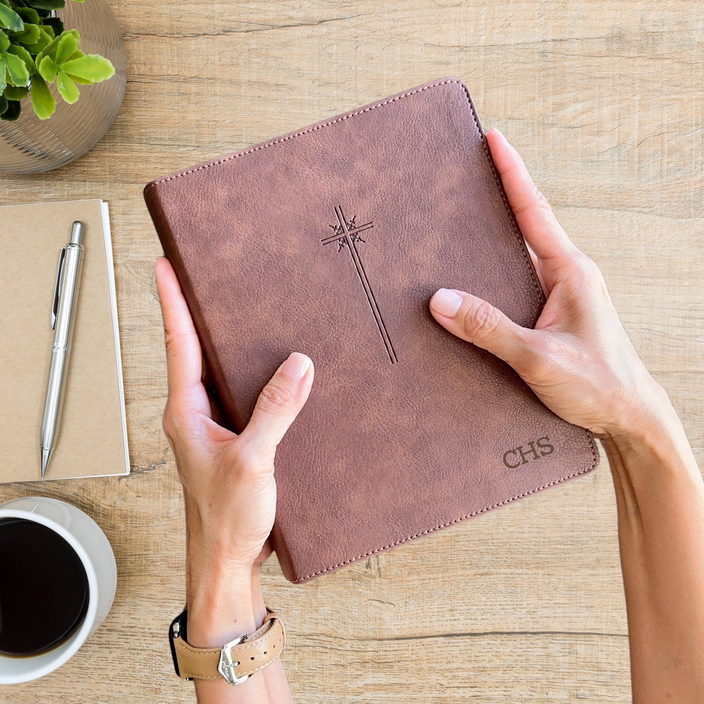 Personalized New International Version (NIV) Journal the Word® Bible - Engraved