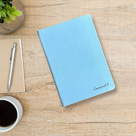 Personalized Hardcover Vegan Leather Journal - Engraved