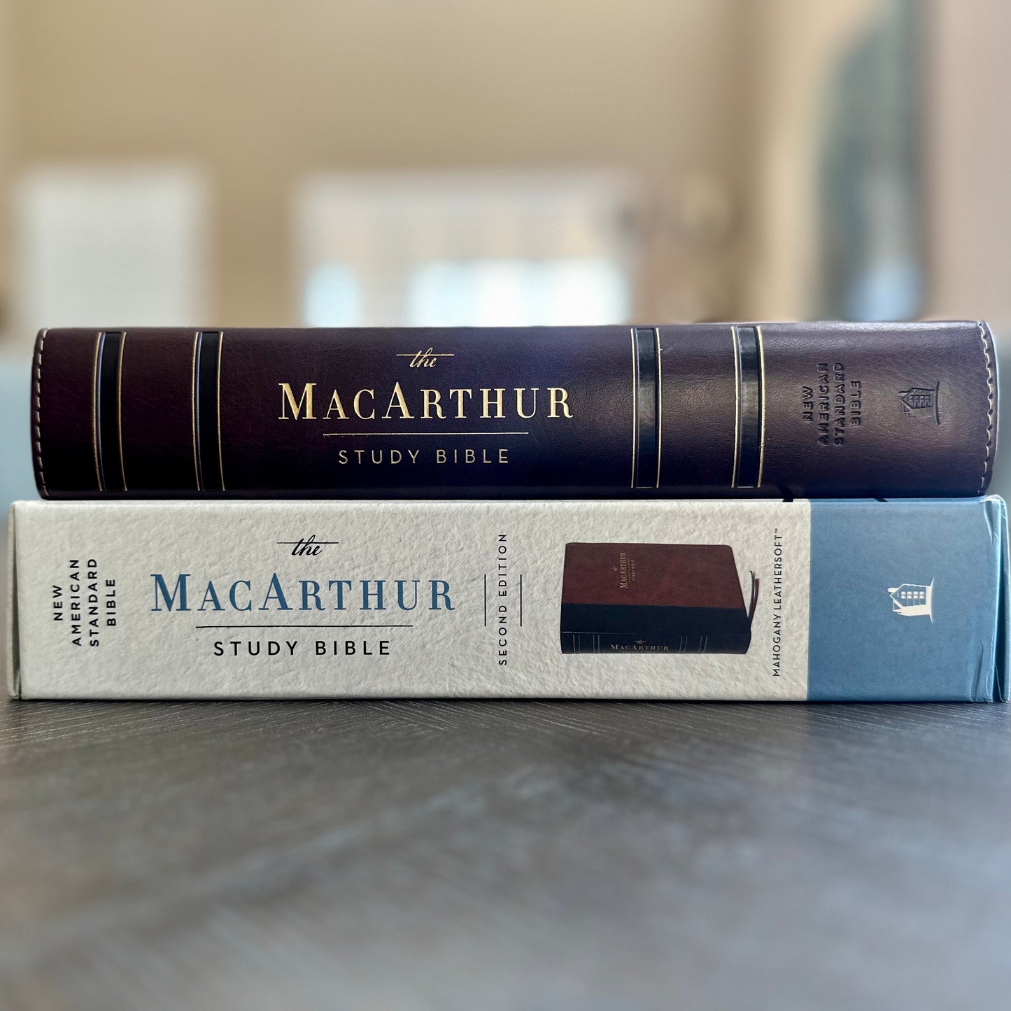 Personalized New American Standard Bible (NASB) MacArthur Study Bible, 2nd Edition - Engraved