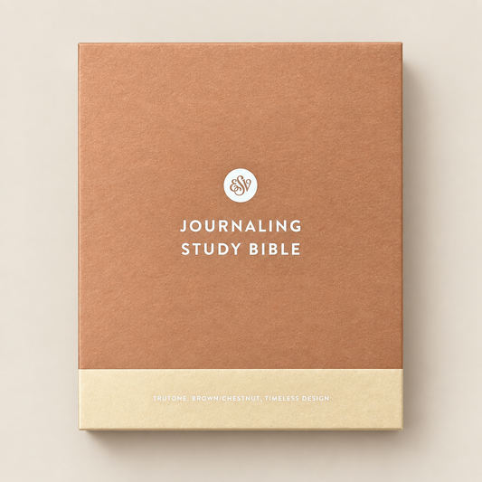 Personalized English Standard Version (ESV) Journaling Study Bible - Engraved