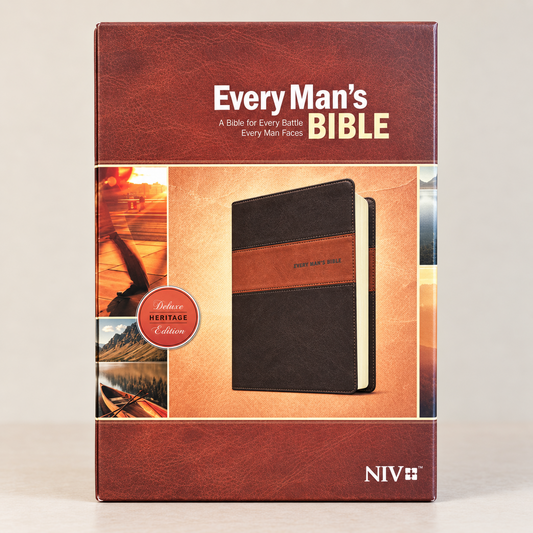 Personalized Every Man's Bible New International Version (NIV) Bible - Engraved