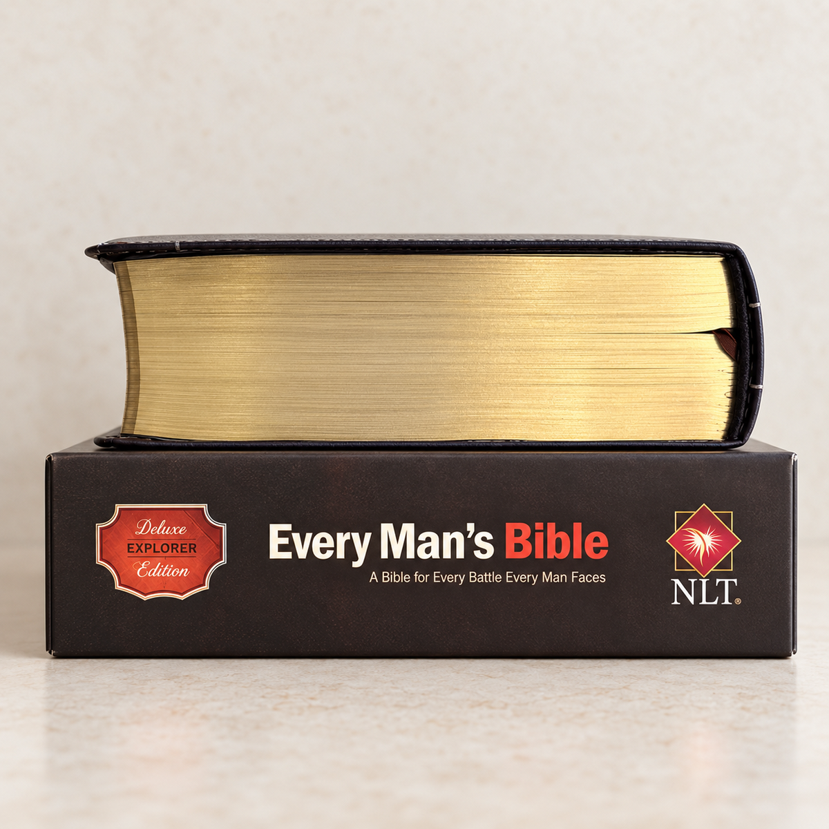 Personalized Every Man's Bible New Living Translation (NLT) - Engraved