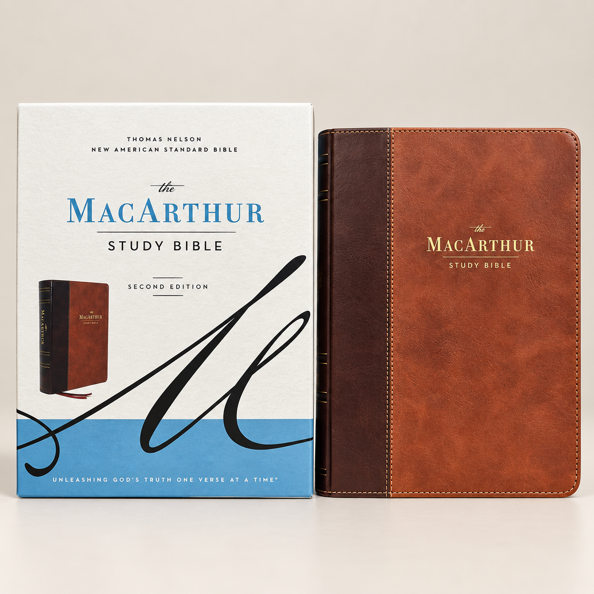 Personalized New American Standard Bible (NASB) MacArthur Study Bible, 2nd Edition - Engraved