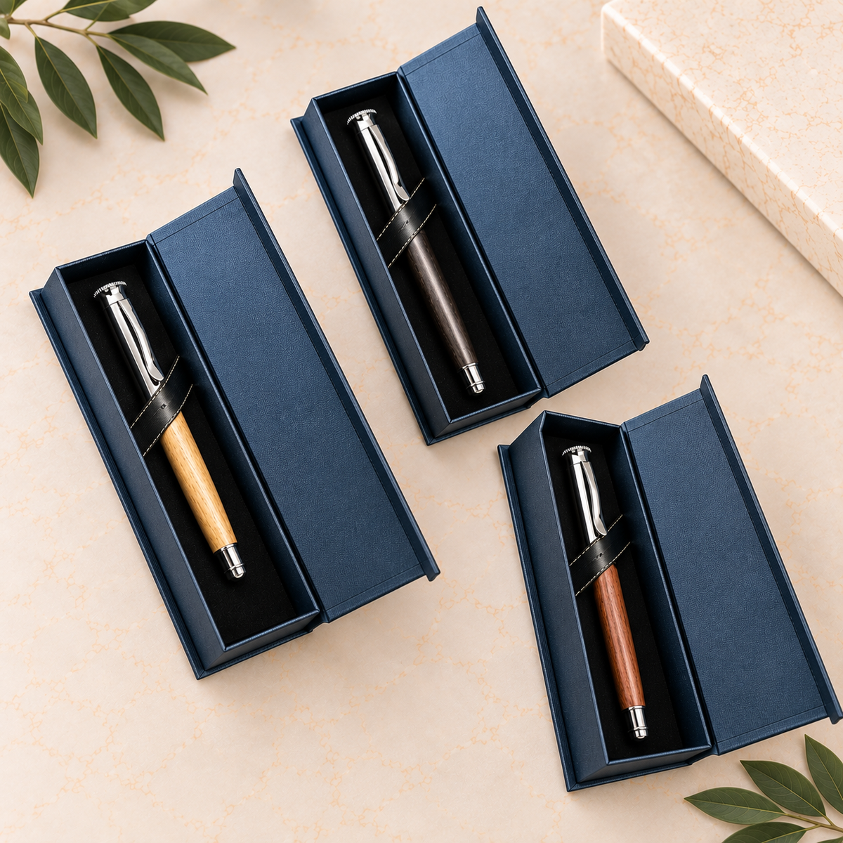 Personalized Engraved Hardwood Rollerball Pen