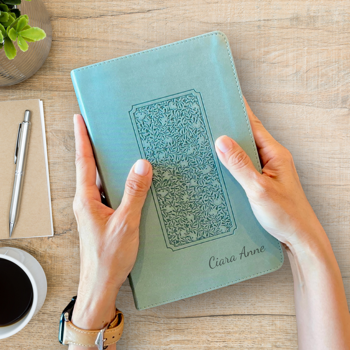 Personalized New Living Translation (NLT) Bible - Engraved