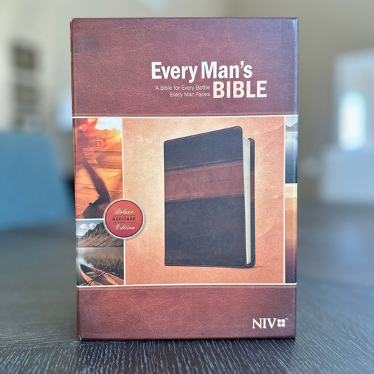 Personalized Every Man's Bible New International Version (NIV) Bible - Engraved