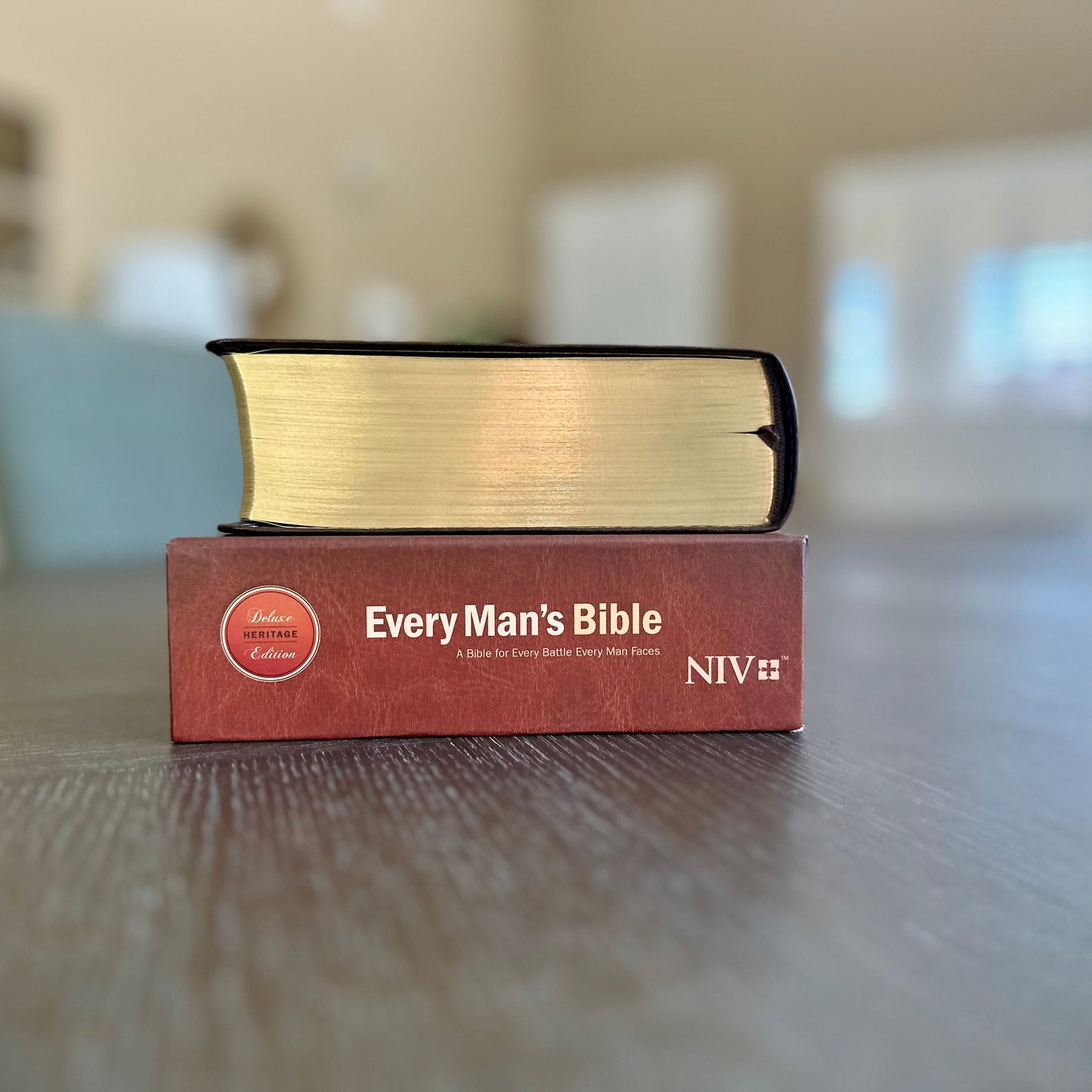 Personalized Every Man's Bible New International Version (NIV) Bible - Engraved