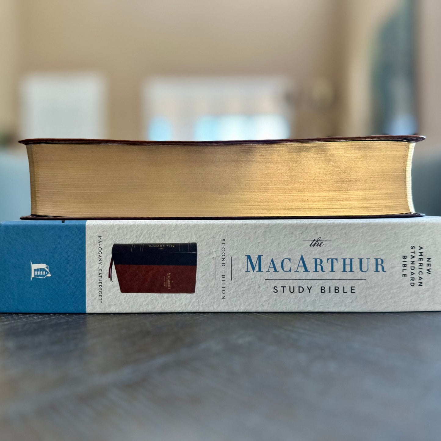 Personalized New American Standard Bible (NASB) MacArthur Study Bible, 2nd Edition - Engraved